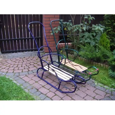 SANKI 5w1 CZARNE- sanki, śpiworek, budka, pchacz, oparcie