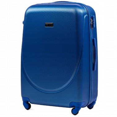 Walizka twarda duża Wings ABS 310 L MIDDLE BLUE 97 l