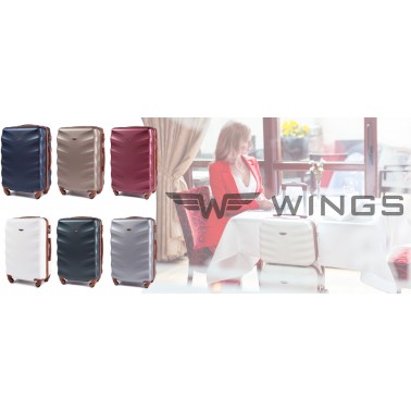 402, Walizka kabinowa Wings S, Black