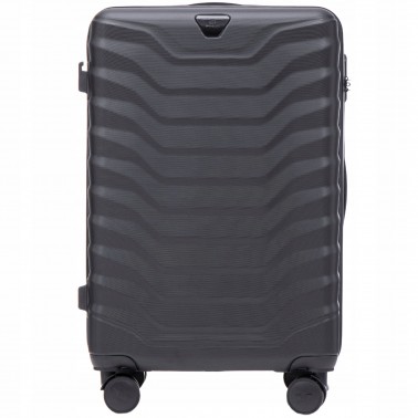 Wings Walizka twarda średnia ABS PEA01-M-BLACK 63 l