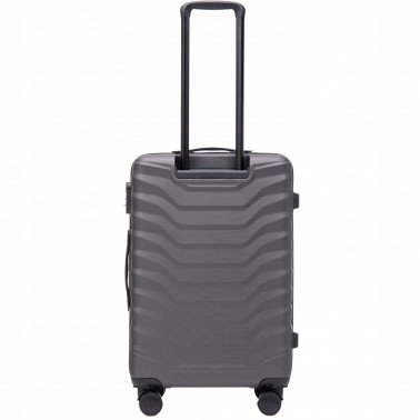 Walizka WINGS twarda średnia ABS PEA01-M-D.GREY 63 l