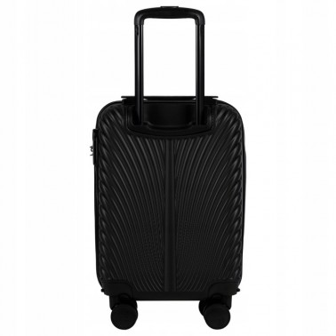 Walizka twarda kabinowa Wings ABS SN120 S BLACK 38 l