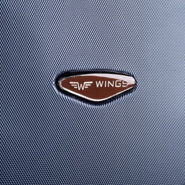 402, Walizka kabinowa Wings S, Silver white
